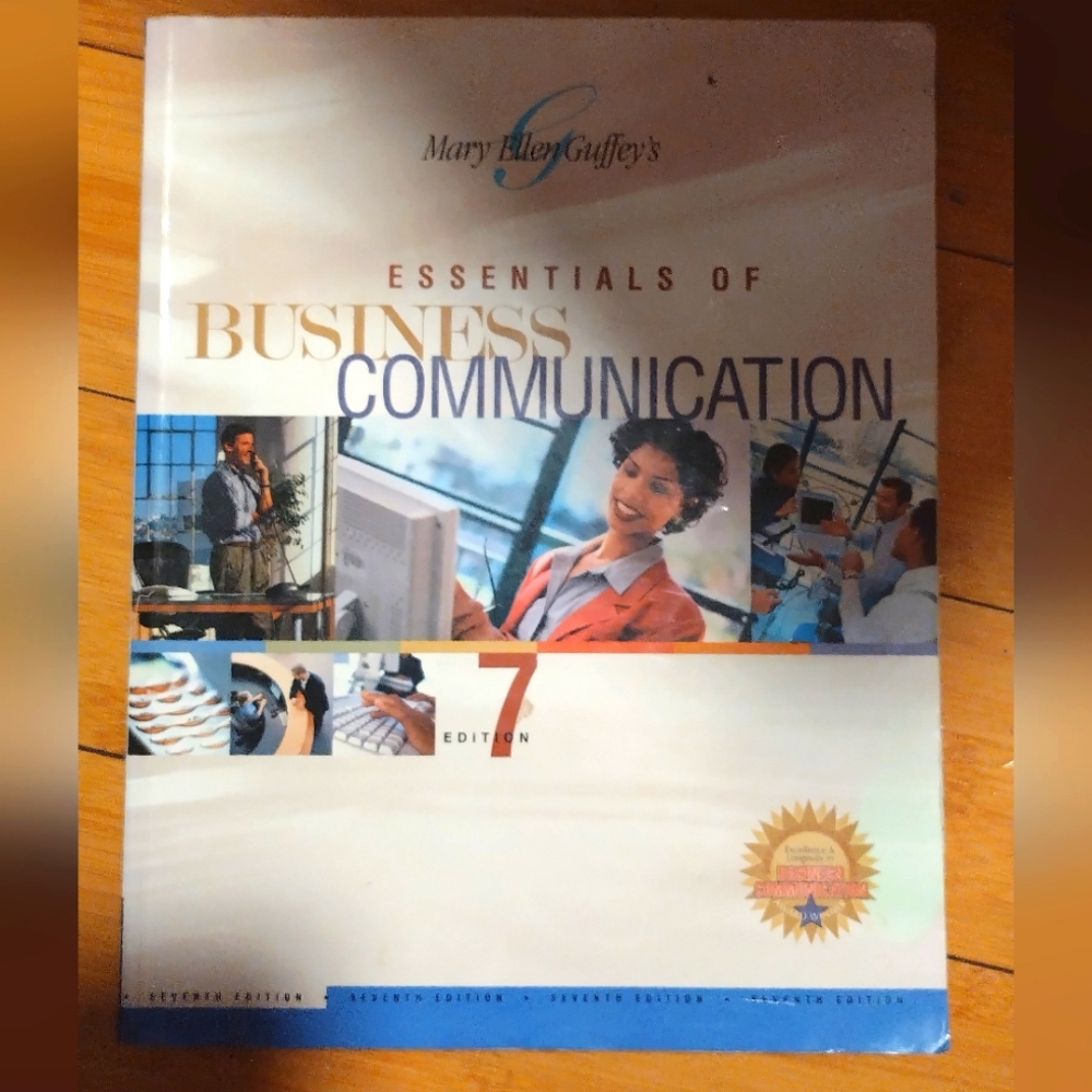 Book 📚 Essential of the business communication